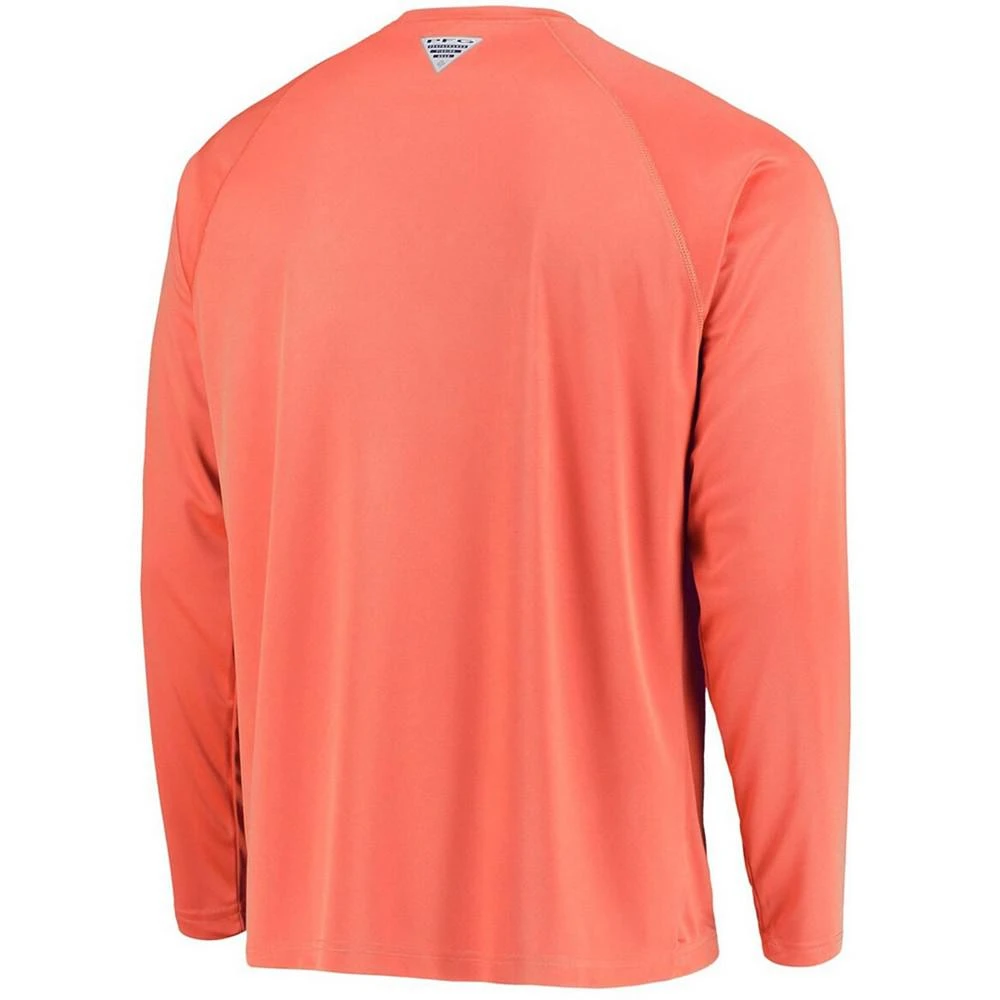 商品Columbia|Men's Orange Florida Gators PFG Terminal Tackle Omni-Shade Long Sleeve T-shirt,价格¥245,第3张图片详细描述