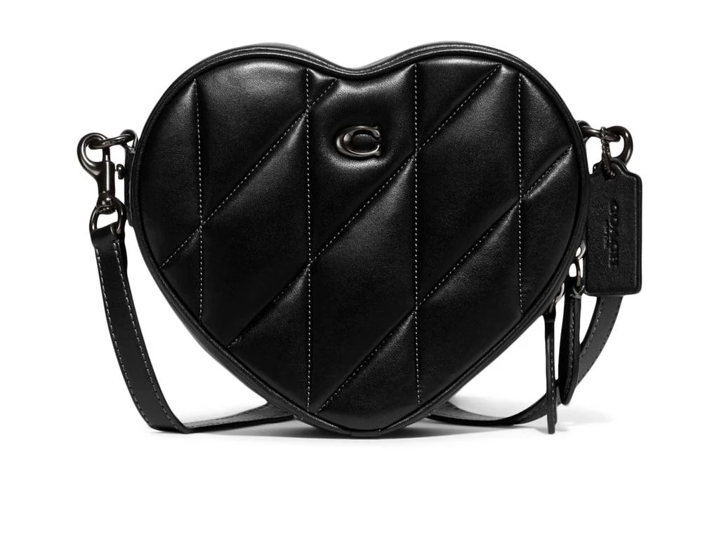 商品Coach|Quilted Leather Heart Crossbody,价格¥2617,第1张图片