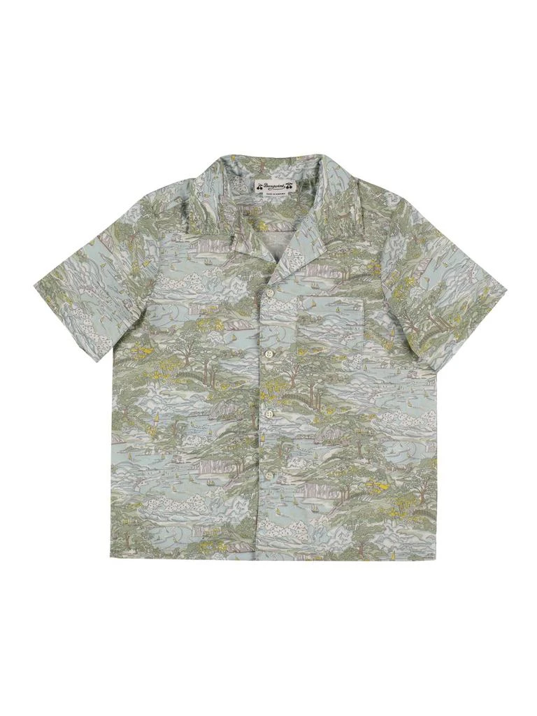 商品Bonpoint|All Over Print Cotton Poplin Shirt,价格¥582,第1张图片