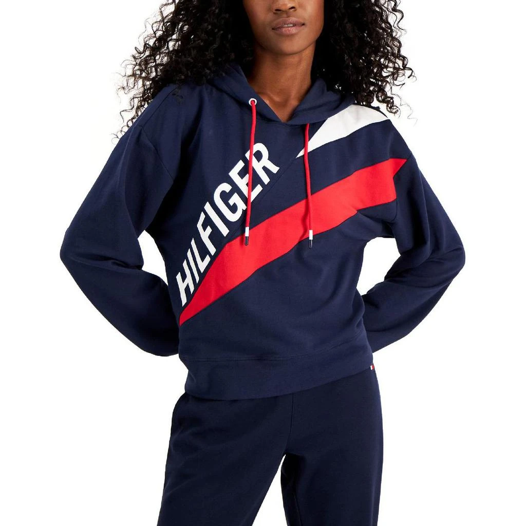 商品Tommy Hilfiger|Tommy Hilfiger Sport Womens Fitness Running Hoodie,价格¥217,第1张图片