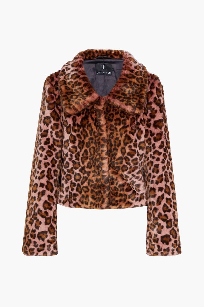 Urban Tiger leopard-print faux fur jacket商品第1张图片规格展示