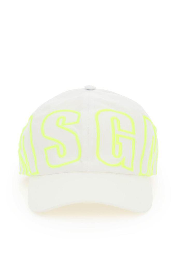 商品MSGM|Msgm fluo logo baseball cap,价格¥601,第1张图片