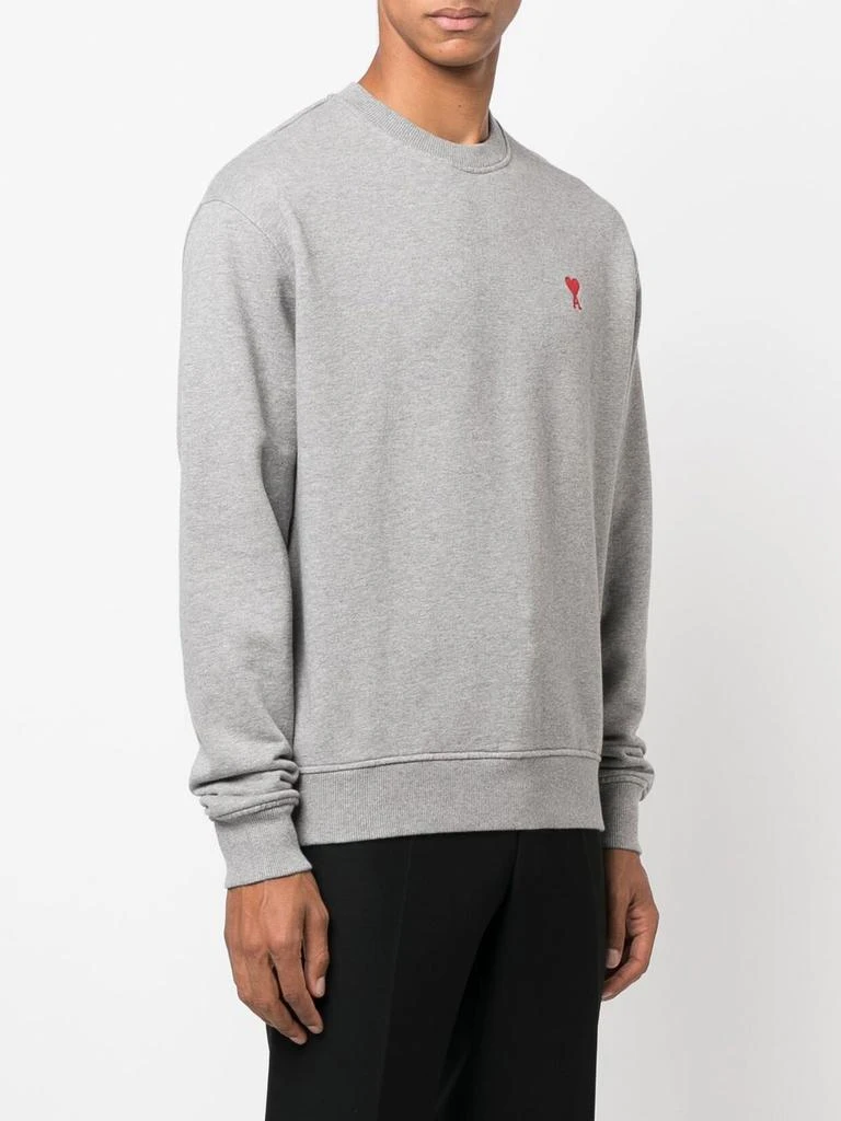 商品AMI|AMI PARIS - Ami De Coeur Organic Cotton Sweatshirt,价格¥1437,第2张图片详细描述