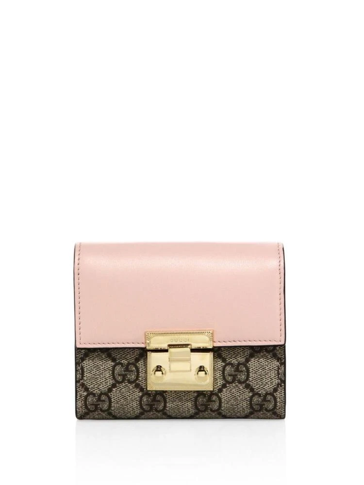 商品Gucci|Padlock GG翻盖钱包,价格¥5323,第1张图片