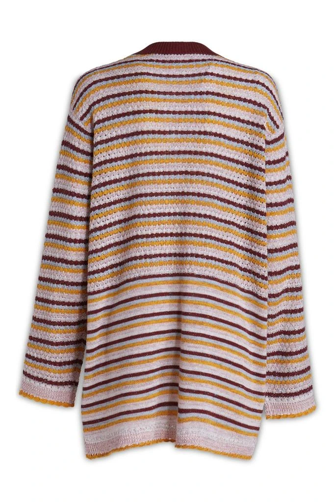 商品See by Chloé|See By Chloé Striped V-Neck Cardigan,价格¥1867,第2张图片详细描述