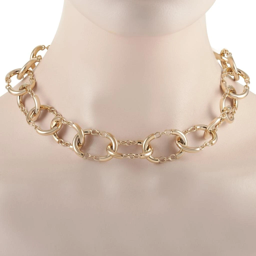 商品Calvin Klein|Calvin Klein Champagne Gold PVD-Plated Stainless Steel Necklace,价格¥383,第2张图片详细描述