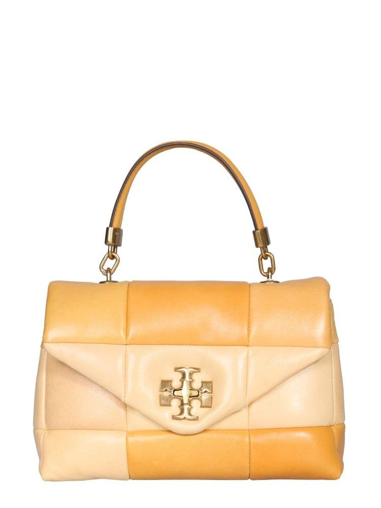 商品Tory Burch|Tory Burch Kira Logo Plaque Patchwork Small Tote Bag,价格¥3598,第1张图片