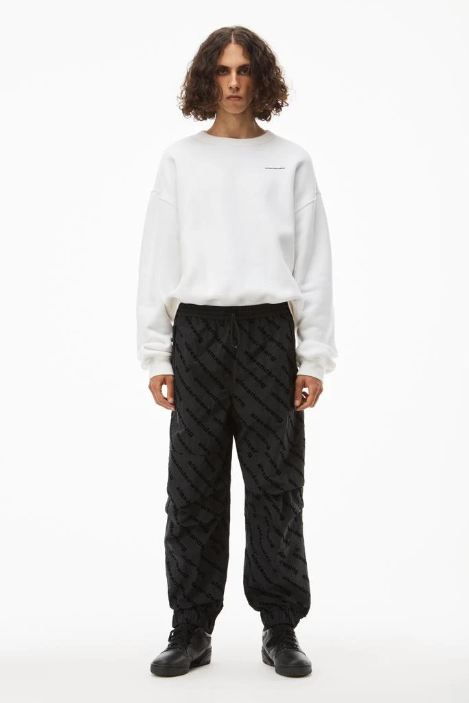 商品Alexander Wang|LOGO TRACK PANT IN CRINKLE NYLON,价格¥2461,第4张图片详细描述