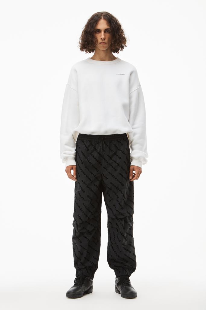 商品Alexander Wang|LOGO TRACK PANT IN CRINKLE NYLON,价格¥4262,第6张图片详细描述