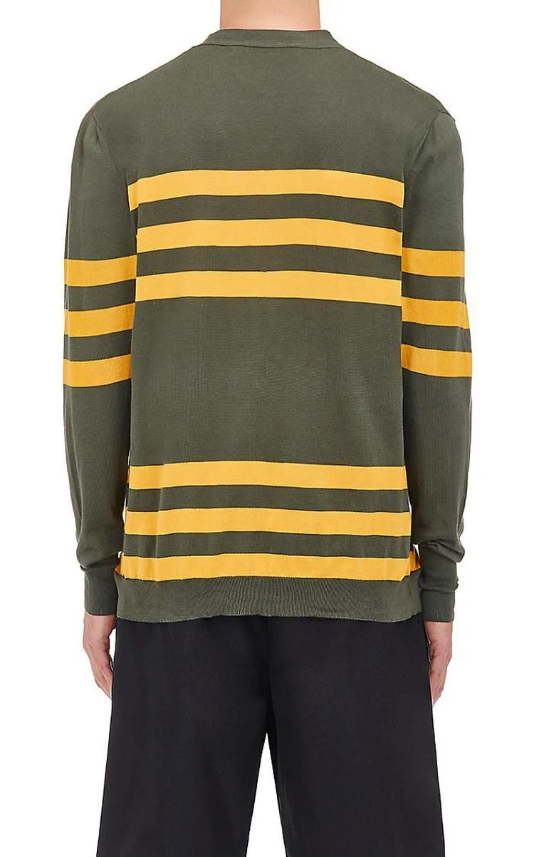 商品Marni|Striped Cotton V-Neck Cardigan,价格¥3342,第2张图片详细描述