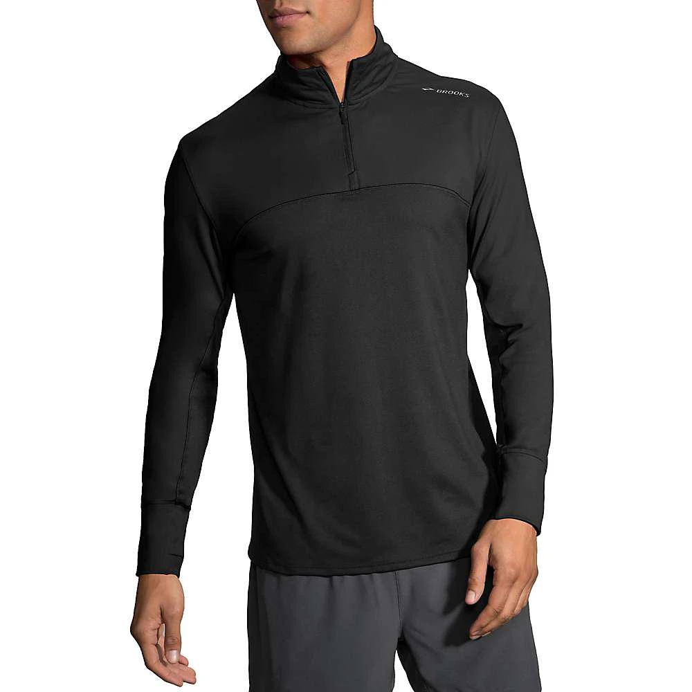 商品Brooks|Brooks Men's Dash 1/2 Zip Top,价格¥344,第5张图片详细描述