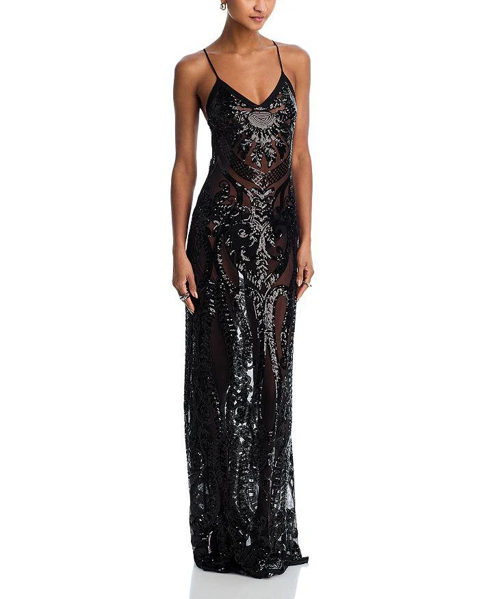 商品Norma Kamali|Slip Gown with Bands,价格¥3625,第1张图片详细描述