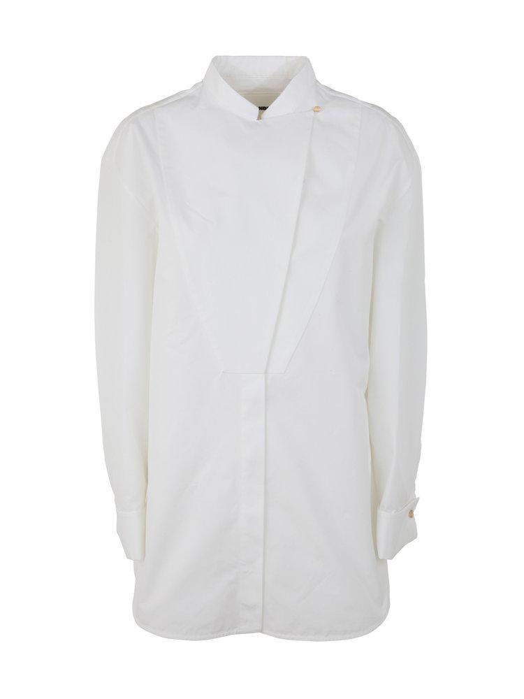 商品Jil Sander|Jil Sander Relaxed Fit Poplin Shirt,价格¥5339,第1张图片