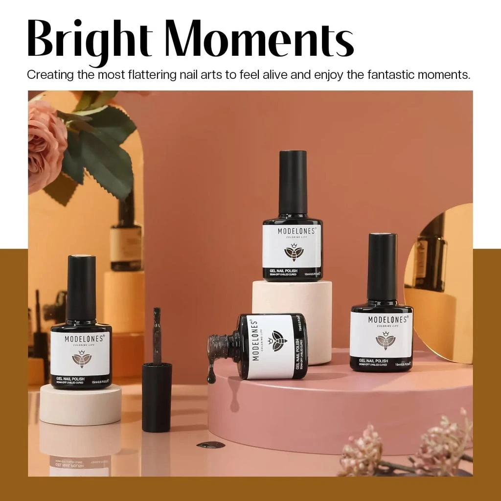 商品[国内直发] MODELONES|A Cat Nap- Modelones Gel Nail Polish Inspire Gel 15ml,价格¥75,第3张图片详细描述