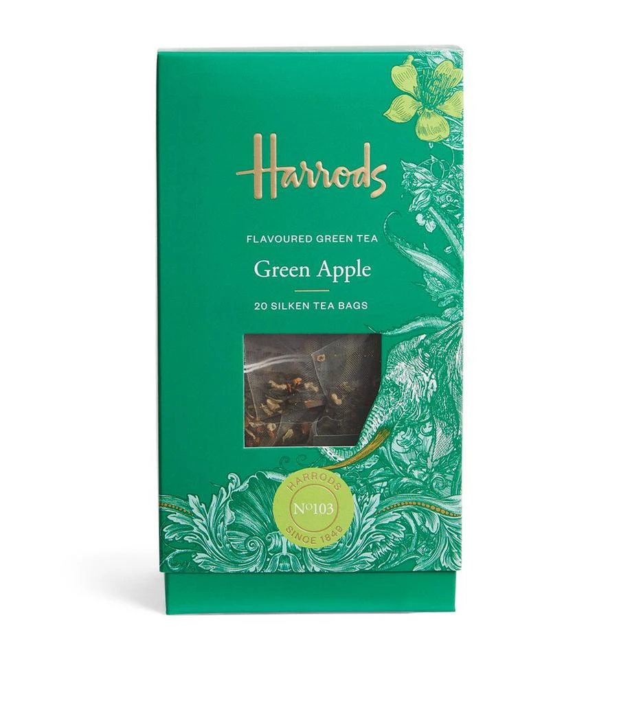 商品Harrods|No.103 Green Apple Flavoured Green Tea (20 Silken Tea Bags),价格¥85,第1张图片