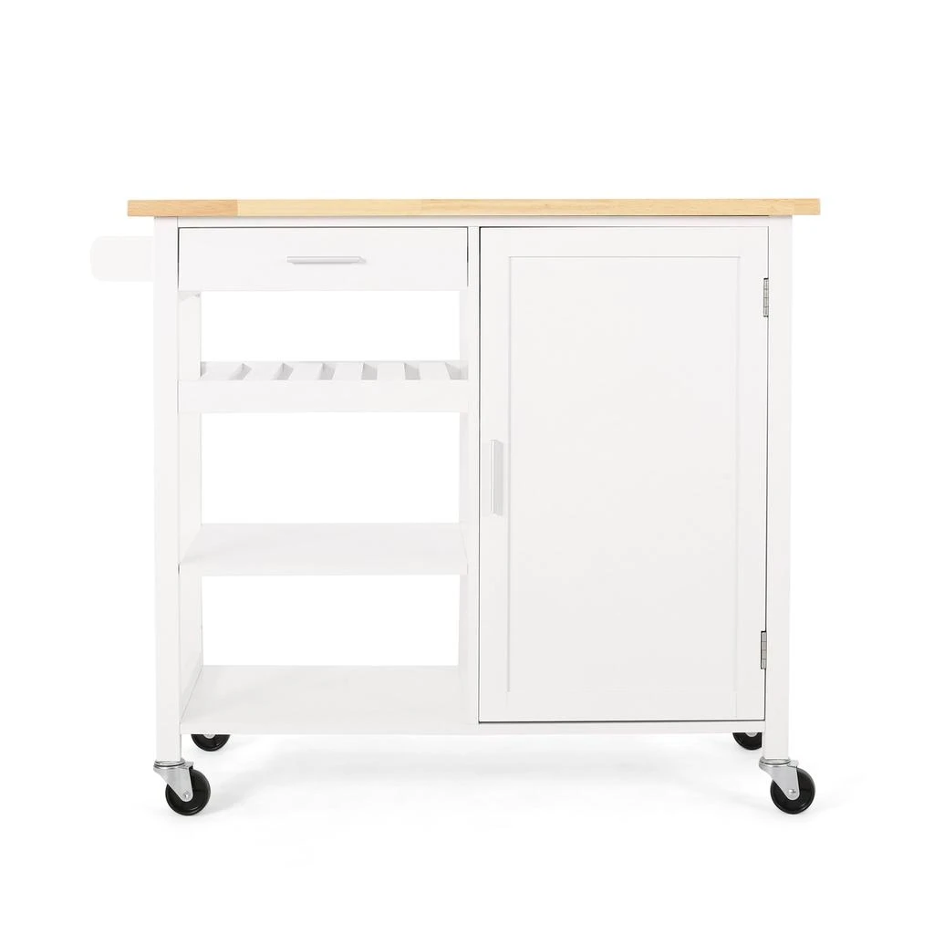 商品Streamdale Furniture|Streamdale Contemporary Kitchen Cart Extra Counter & Storage Space,价格¥2171,第2张图片详细描述