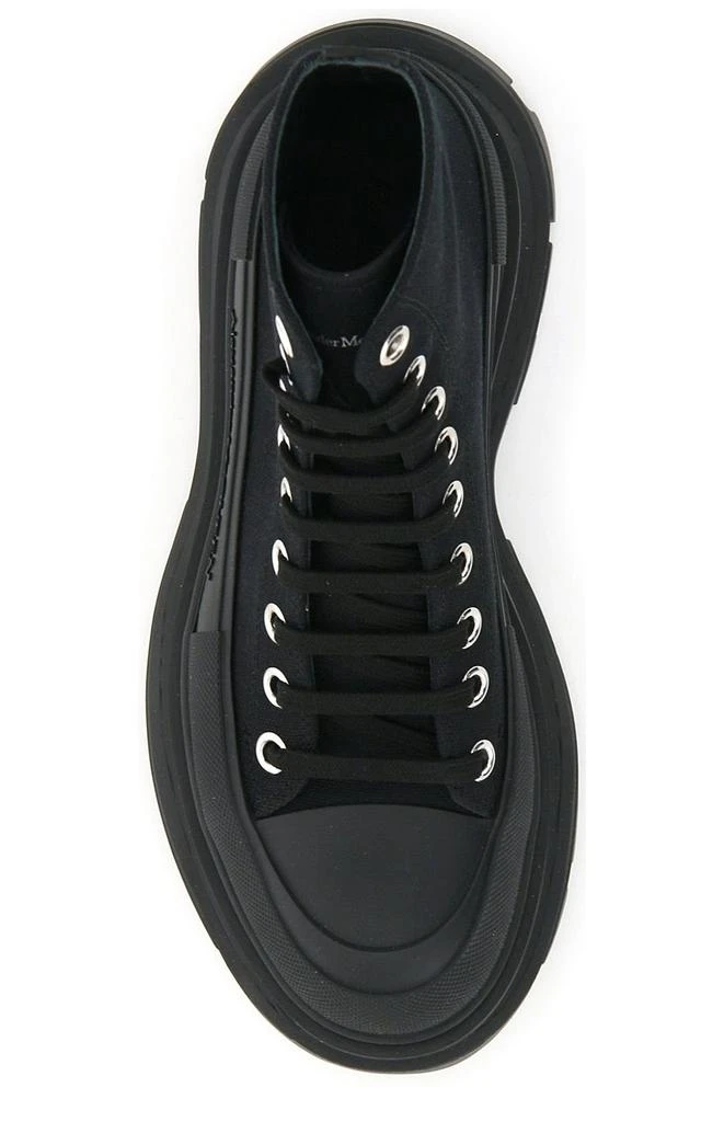 商品Alexander McQueen|Alexander McQueen Tread Slick High-Top Sneakers,价格¥3512-¥4469,第4张图片详细描述