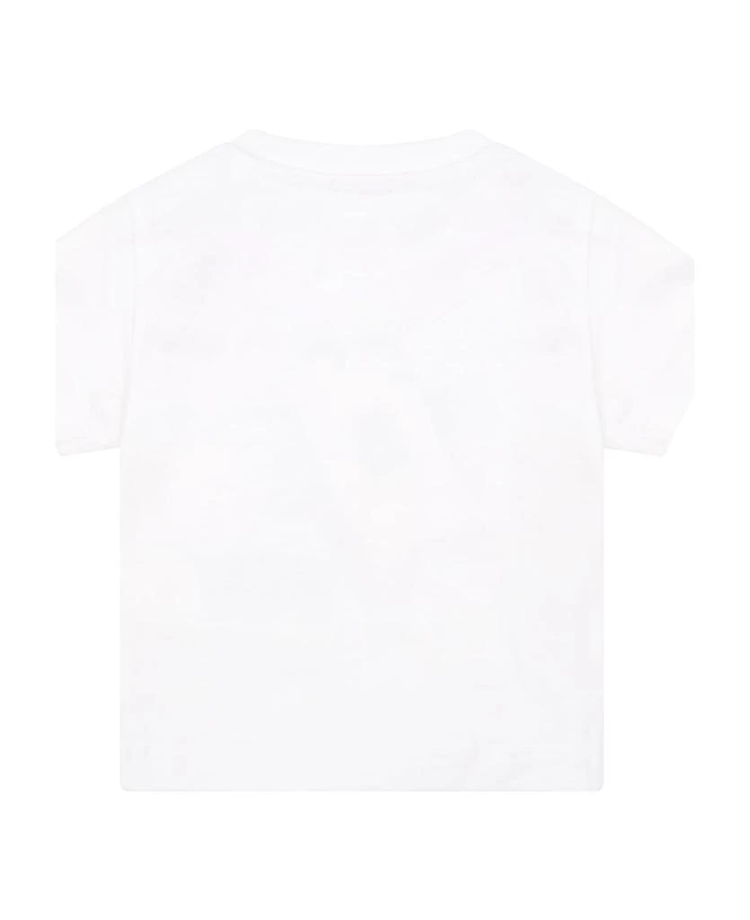 商品Calvin Klein|White T-shirt For Baby Kids With Logos,价格¥475,第2张图片详细描述
