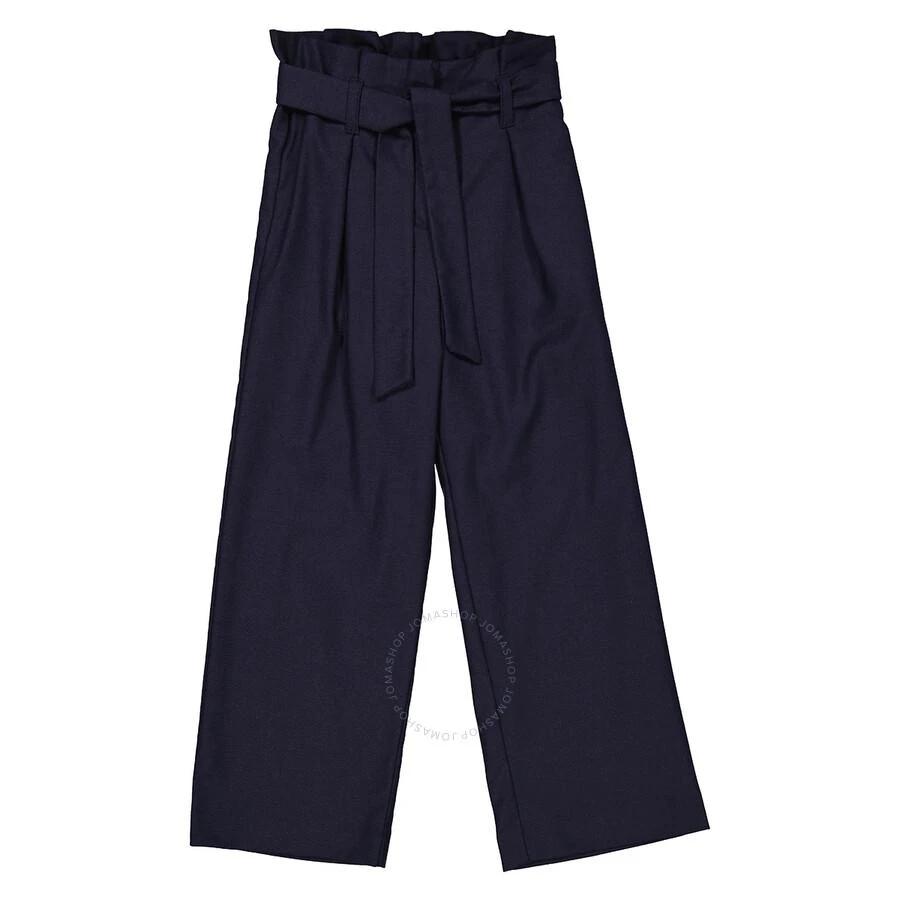 商品Bonpoint|Girls Marine Natalia Paper Bag Bow Pants,价格¥422,第1张图片