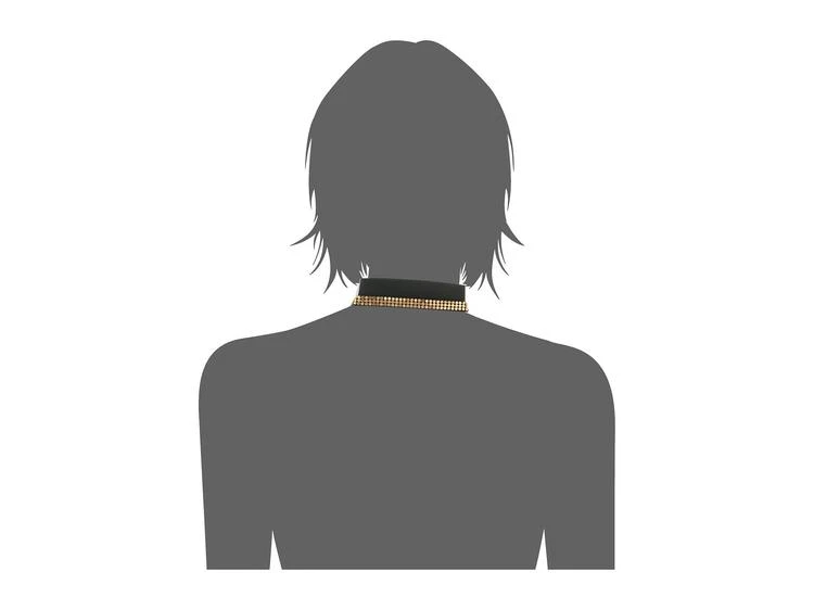 商品Vanessa Mooney|网纱金属片装饰choker,价格¥321,第2张图片详细描述