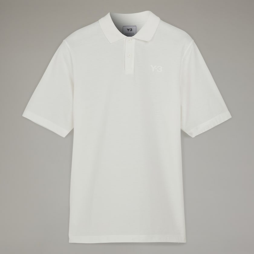 Y-3 白色男士POLO衫 FN3356-COREWHITE商品第1张图片规格展示