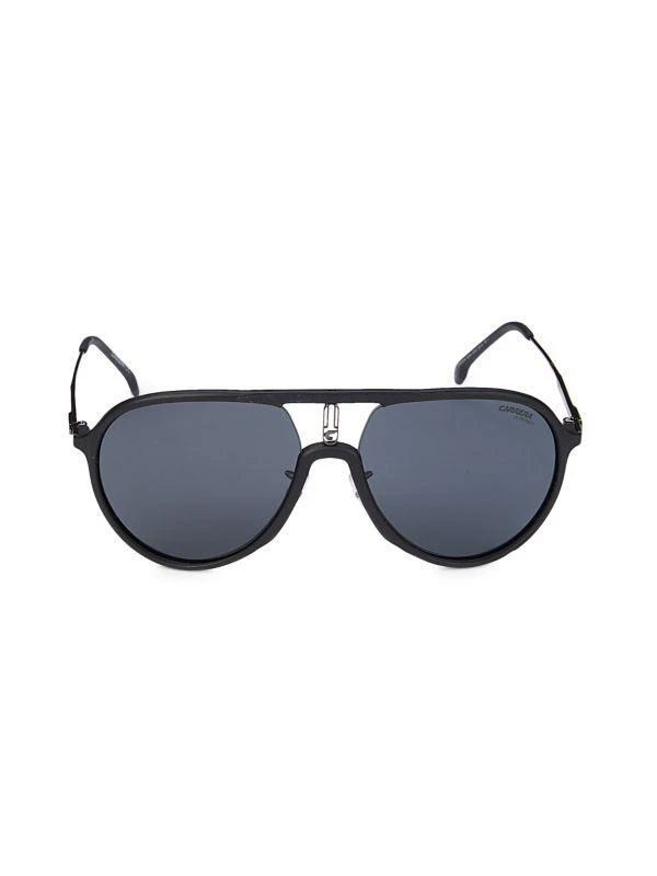 商品Carrera|53MM Faux Tortoiseshell Aviator Sunglasses,价格¥478,第1张图片