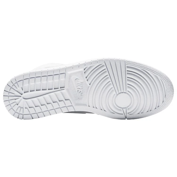 商品Jordan|男士 Jordan AJ 1 Mid 纯白,价格¥710,第5张图片详细描述