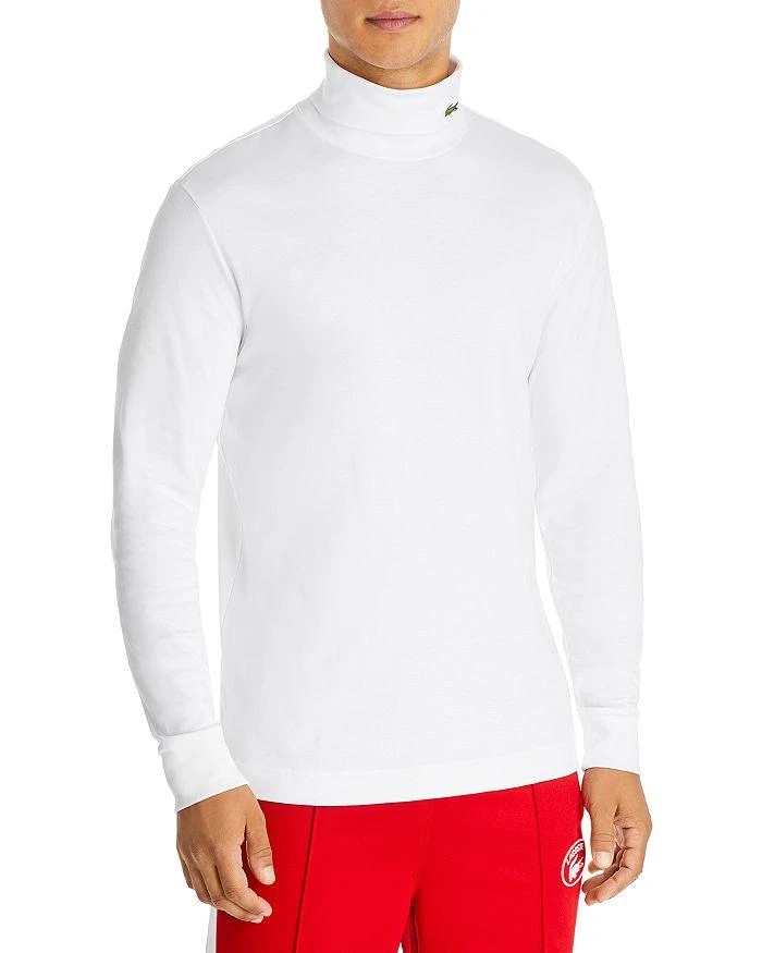 商品Lacoste|Cotton Solid Long Sleeve Turtleneck Tee,价格¥452,第1张图片