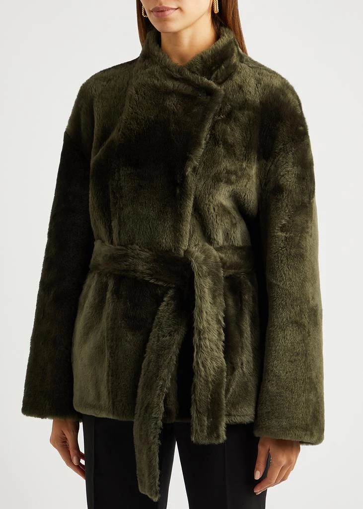 商品Yves Salomon|Belted fur coat,价格¥25046,第2张图片详细描述