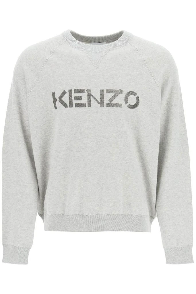 商品Kenzo|LOGO INTARSIA SWEATER,价格¥1053,第1张图片