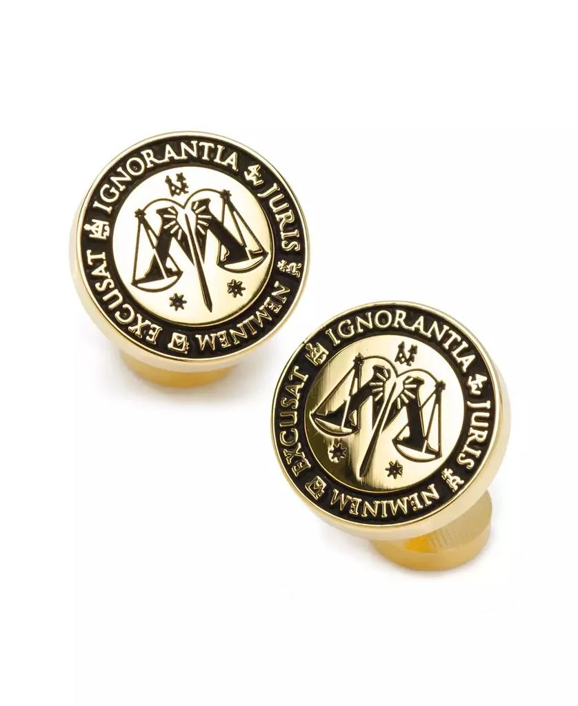 商品Harry Potter|Men's Ministry of Magic Wizengamot Cufflinks,价格¥585,第2张图片详细描述