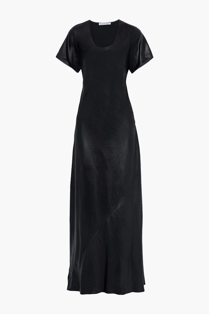 商品Alexander Wang|Washed-satin maxi dress,价格¥1124,第1张图片