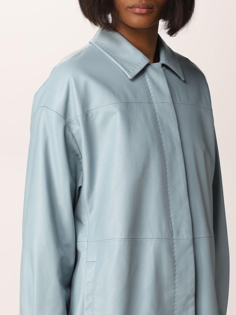 商品Max Mara|Max Mara Olivi leather jacket,价格¥10852,第7张图片详细描述