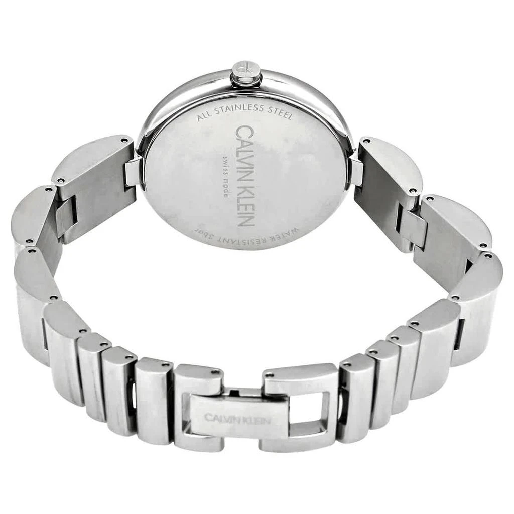 商品Calvin Klein|Calvin Klein Wavy Quartz Black Dial Ladies Watch K9U23141,价格¥299,第3张图片详细描述
