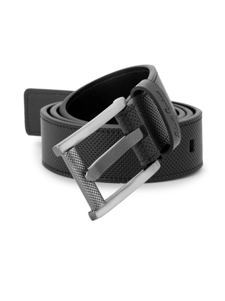 商品Robert Graham|Textured Leather Belt,价格¥112,第4张图片详细描述