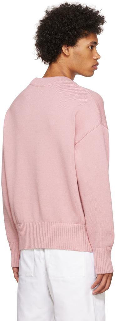 商品AMI|Pink Ami De Cœur Sweater,价格¥2746,第5张图片详细描述