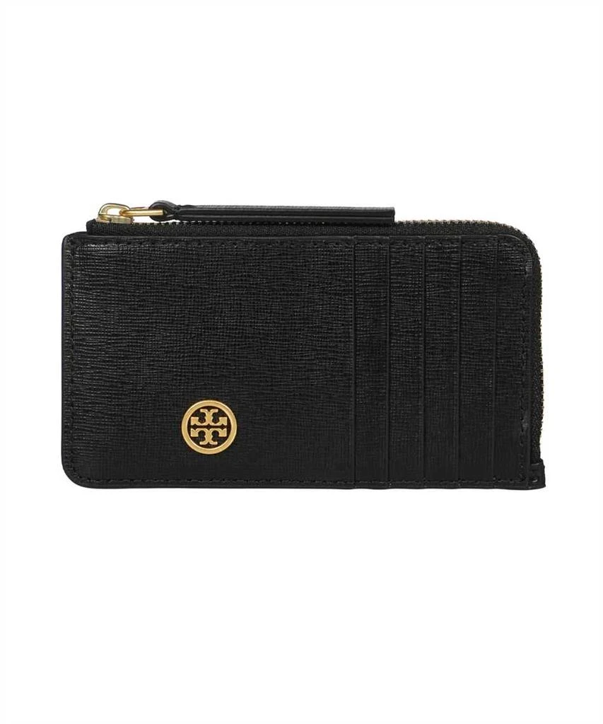 商品Tory Burch|Tory Burch ROBINSON TOP-ZIP Card holder,价格¥1282,第1张图片