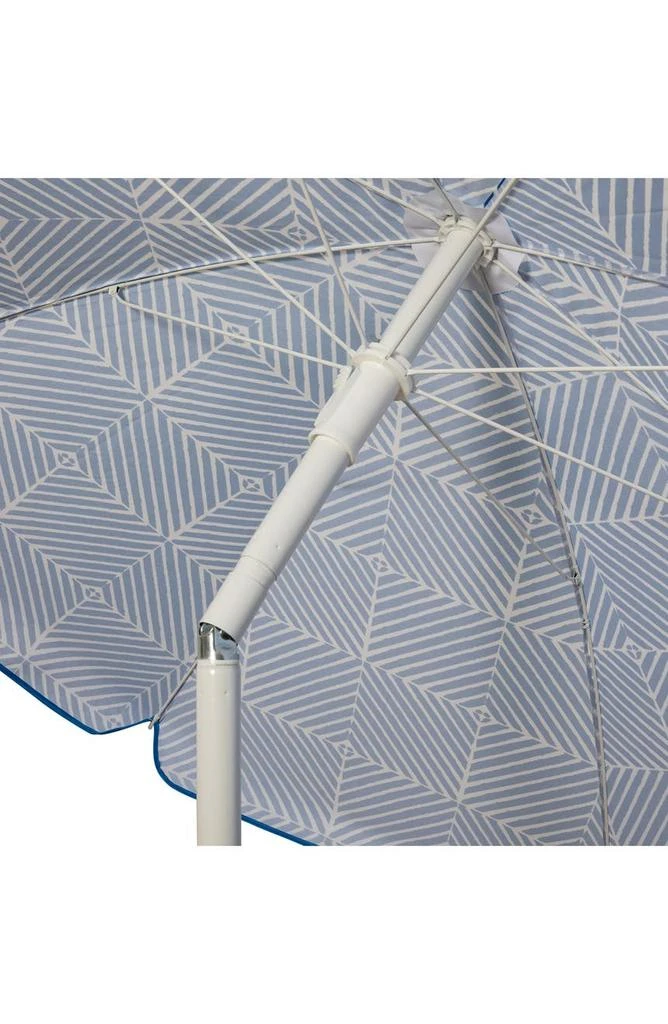 Blue Athens Pattern Portable Beach Umbrella 商品