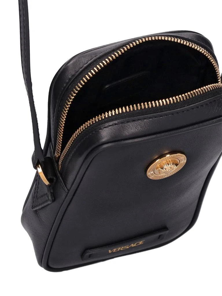 商品Versace|Medusa Leather Crossbody Bag,价格¥6492,第4张图片详细描述