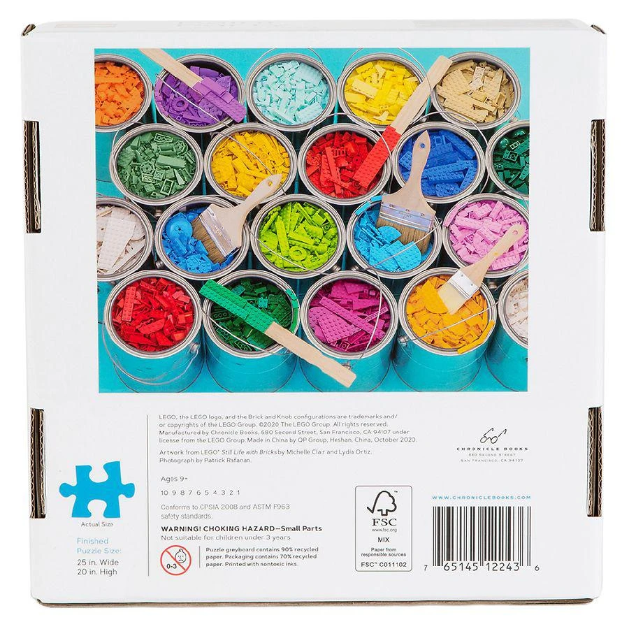 商品Chronicle Books|LEGO Paint Party Puzzle,价格¥83,第2张图片详细描述