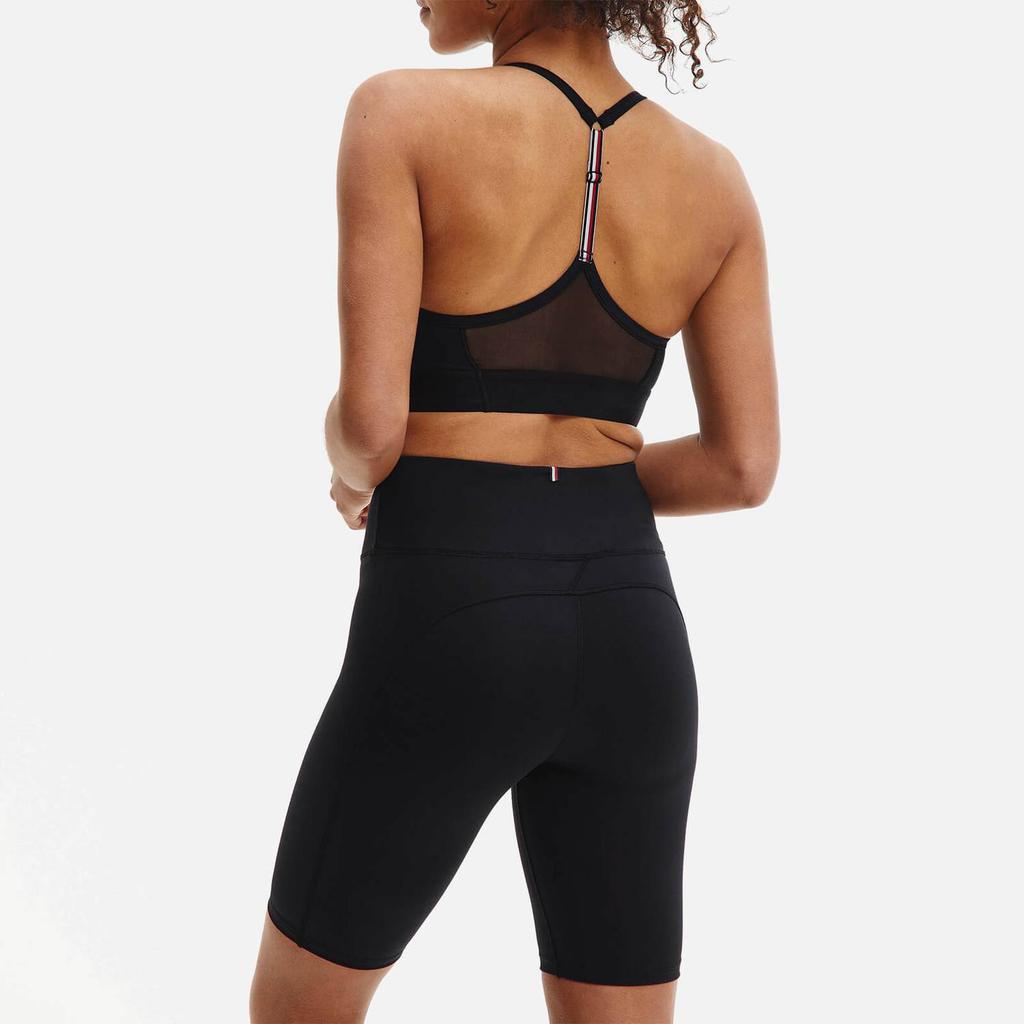 商品Tommy Hilfiger|Tommy Sport Women's Hw Fitted Shorts - Black,价格¥251,第4张图片详细描述