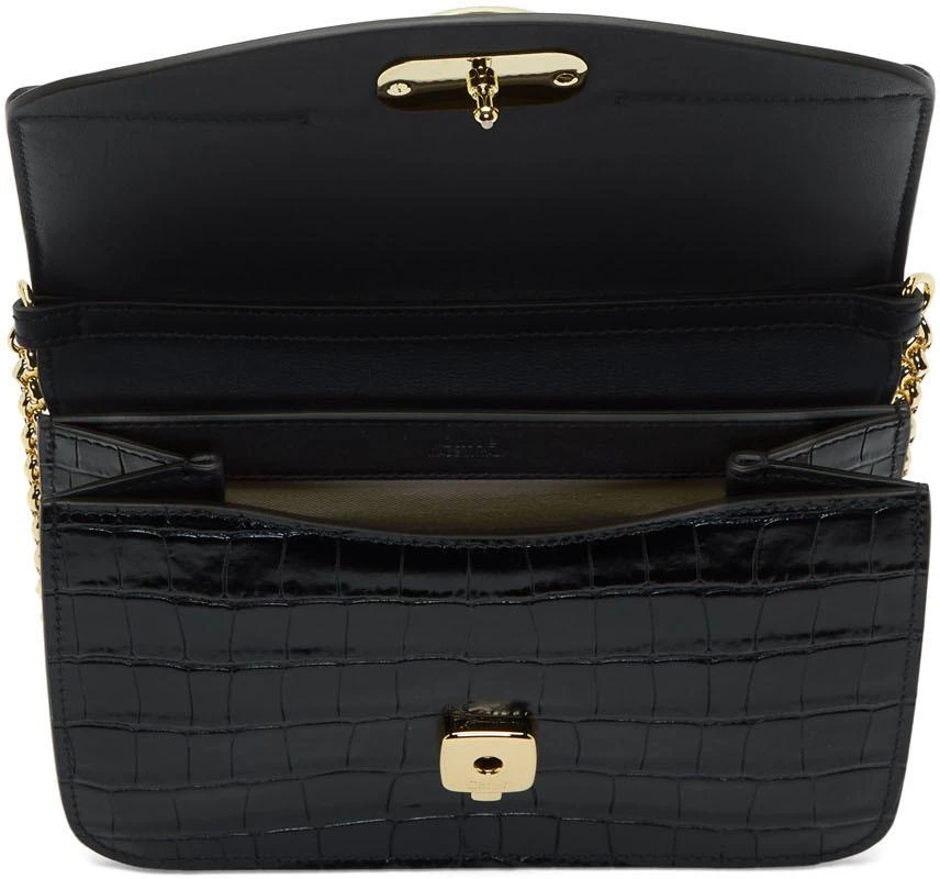 商品Chloé|Navy Croc 'Chloé C' Chain Clutch Bag,价格¥6694,第5张图片详细描述