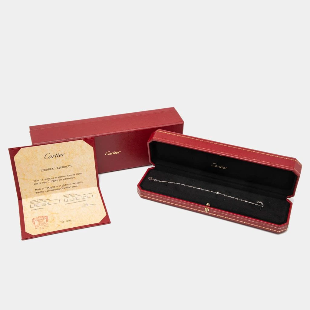 Cartier D'Amour Diamond 18k White Gold Small Model Bracelet 商品