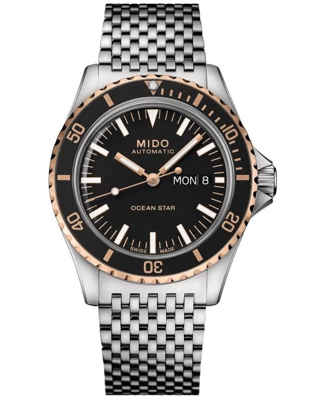 商品MIDO|Mido Ocean Star Tribute Black Dial Steel Men's Watch M026.830.21.051.00,价格¥6762,第1张图片