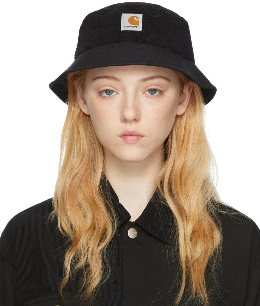 商品Carhartt WIP|Black Medley Bucket Hat,价格¥180,第1张图片