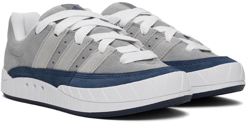 商品Adidas|Gray & Navy Adimatic Sneakers,价格¥826,第6张图片详细描述