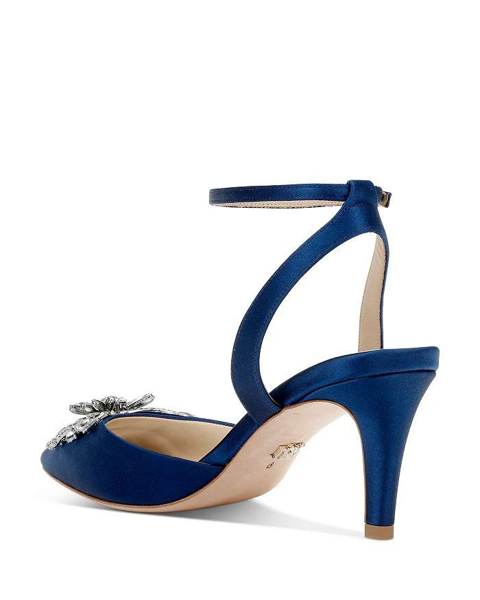 商品Badgley Mischka|Women's Kaley Embellished Pumps  ,价格¥1005,第4张图片详细描述