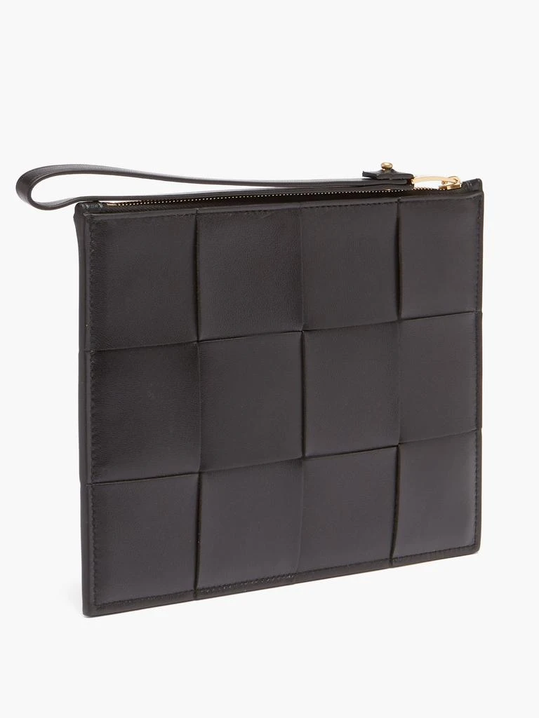 商品Bottega Veneta|Cassette Intrecciato-leather purse,价格¥6111,第3张图片详细描述