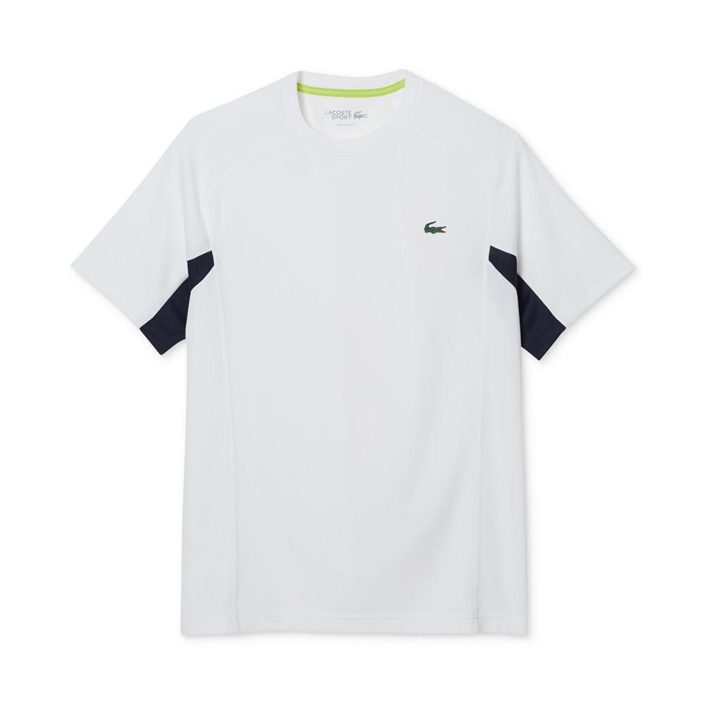 商品Lacoste|Men's Regular-Fit Colorblocked Crew Neck T-Shirt,价格¥277,第1张图片