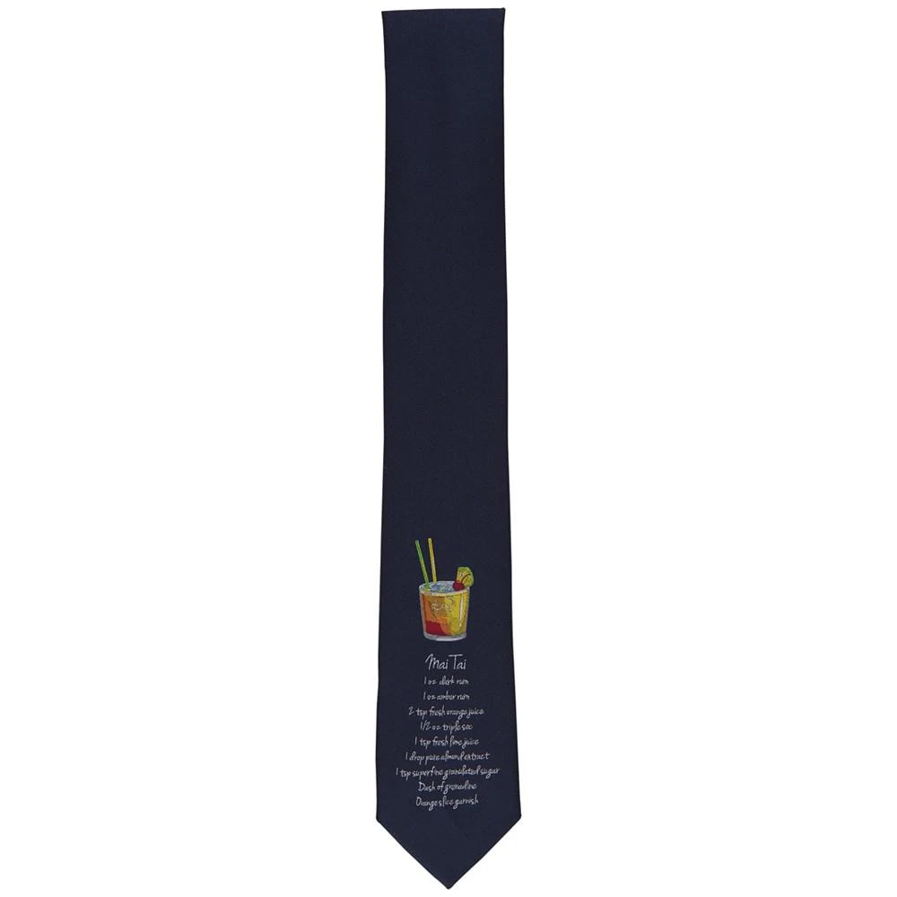 商品Bar III|Men's Mai Tai Tie, Created for Macy's,价格¥165,第2张图片详细描述